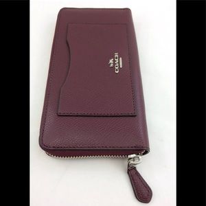 Coach Oxblood Wallet